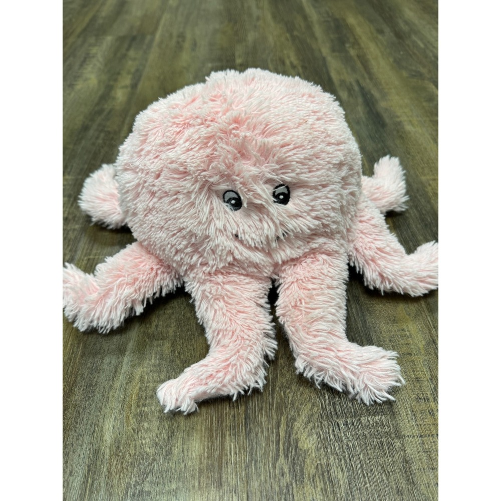 Squishable Pink Octopus Plush Shaggy Soft Sea Creature Stuffed Animal Toy 7 inch